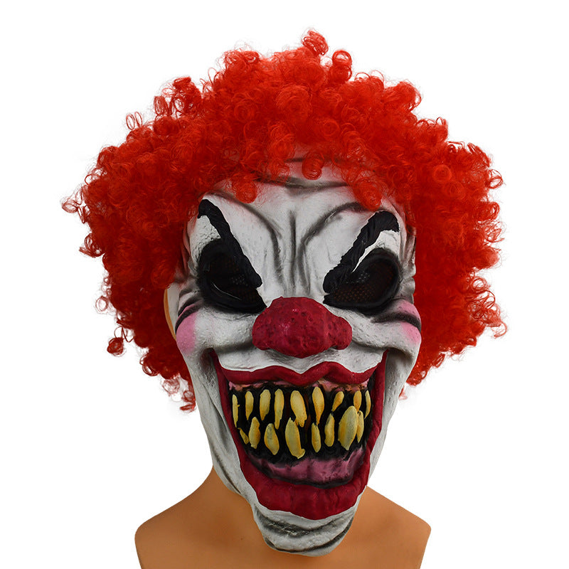 Big Mouth Nail Ghost Mask Latex Halloween Mask Creative Halloween