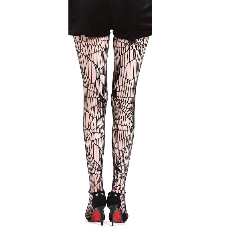 Spiderweb Halloween Pantyhose