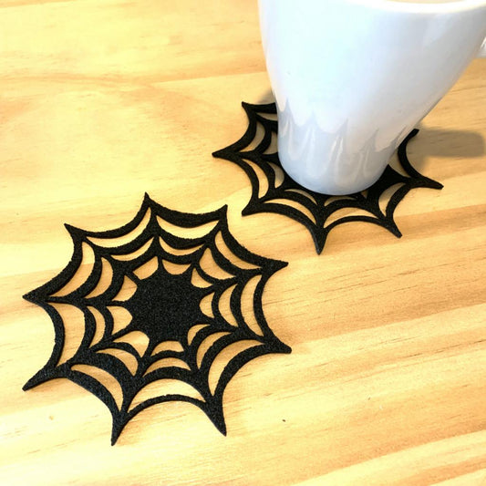 Spider web coaster