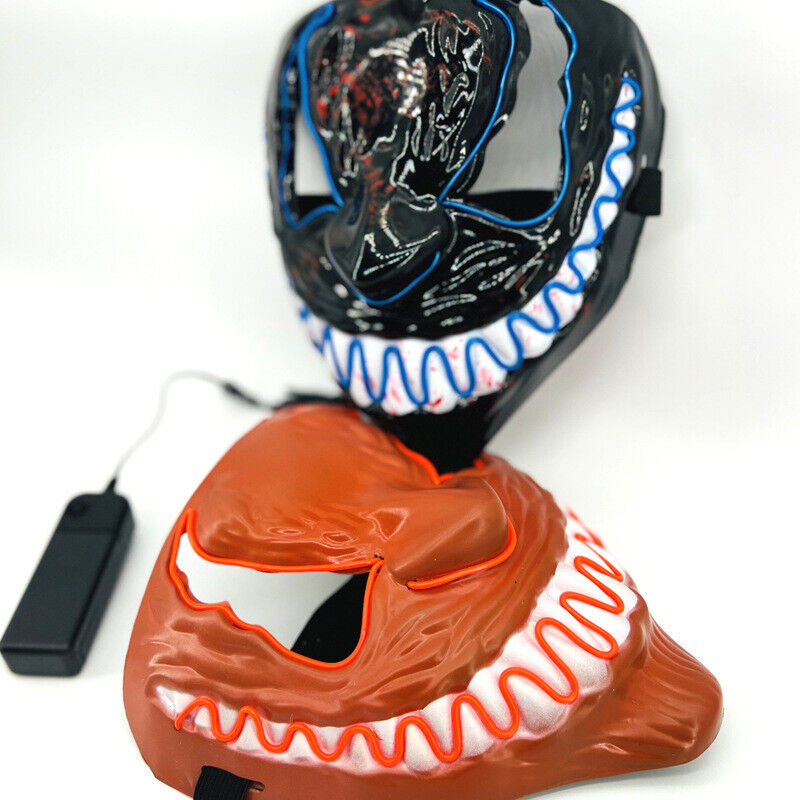 LED Evil Smile Mask