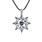 Spider web necklace