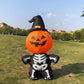 Pumpkin head spooky inflatable decor