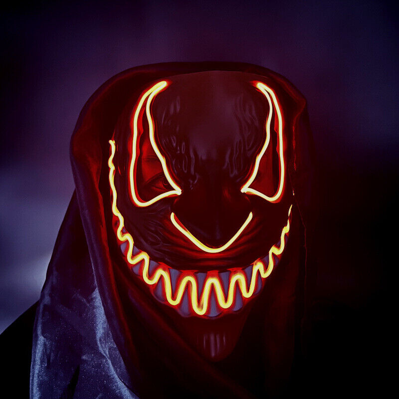 LED Evil Smile Mask