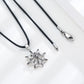 Spider web necklace