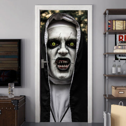 "The Nun" Horror Door Sticker