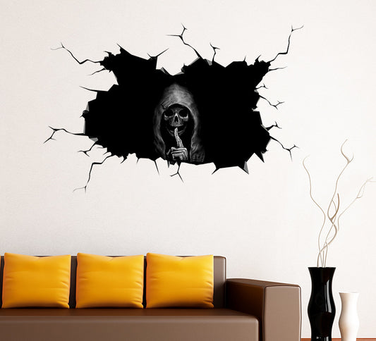 Halloween Skull Sticker