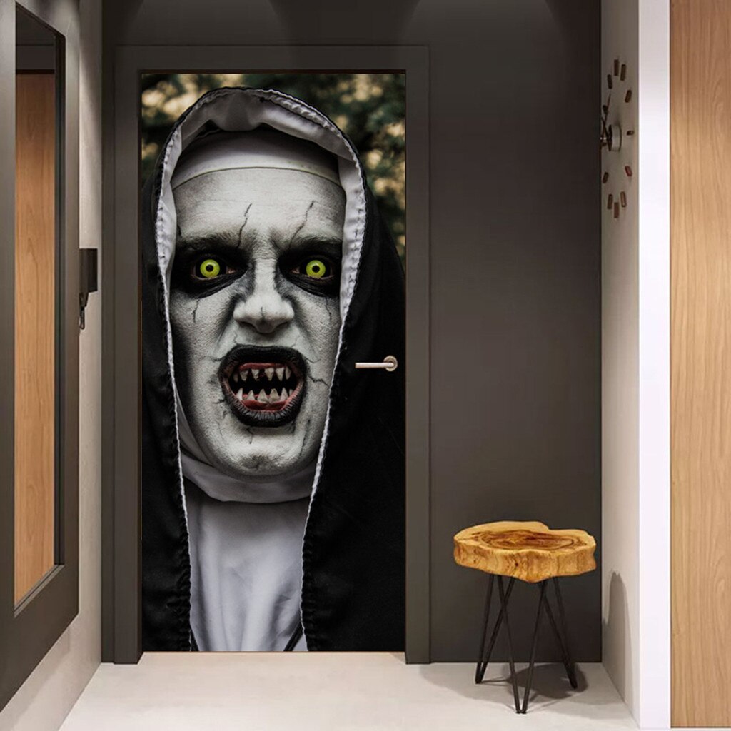 "The Nun" Horror Door Sticker