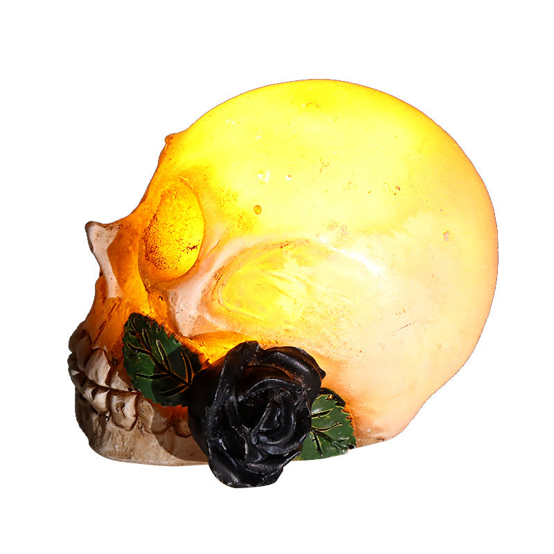 Light up Skull Decor