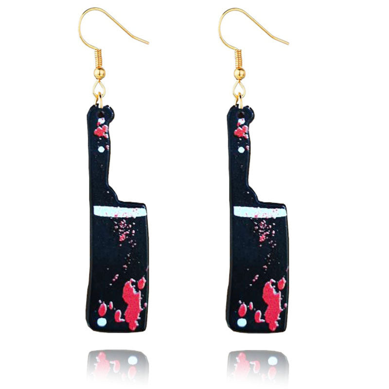 Bloodstained Horror Earrings