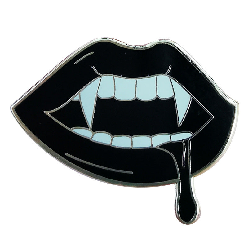 Vampire Lip Pin