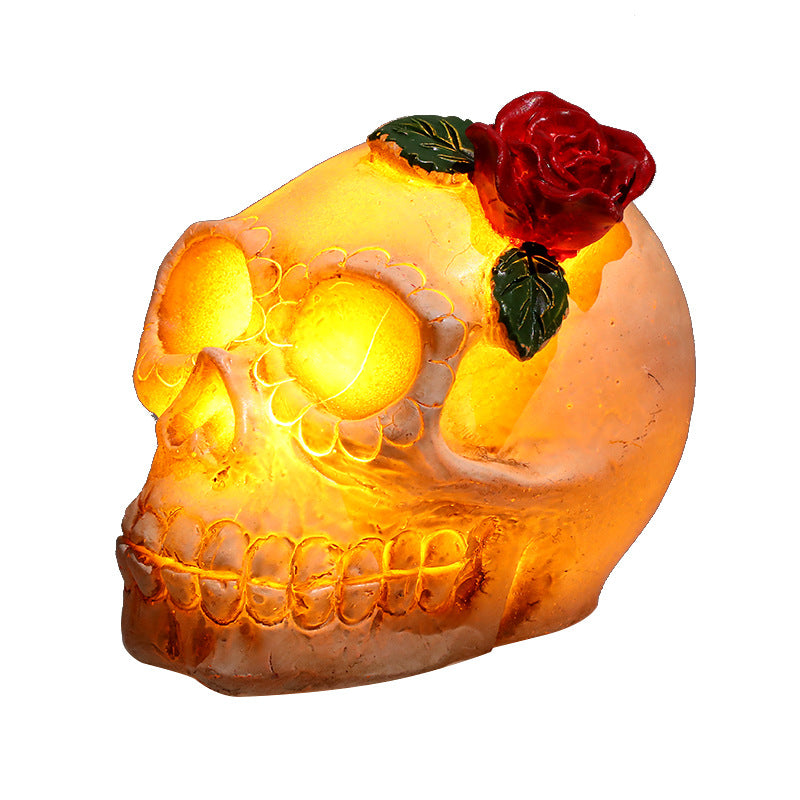 Light up Skull Decor