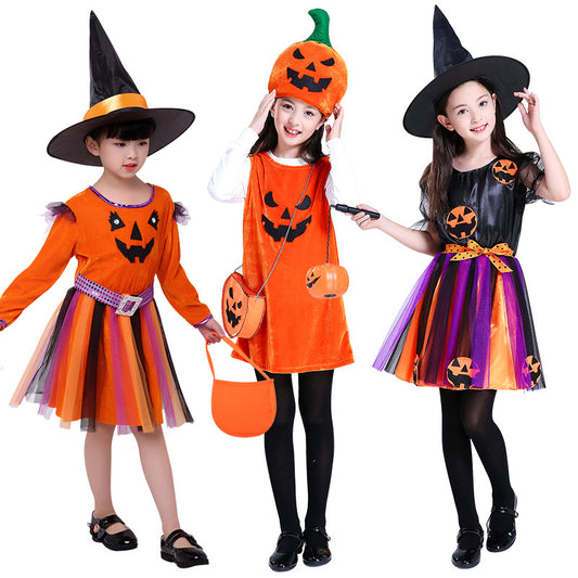 Pumpkin / Witch children's costume