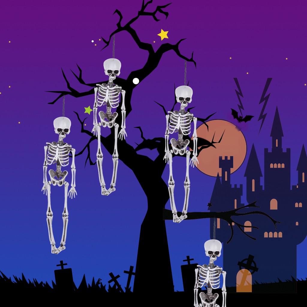 Full Body Halloween Skeleton