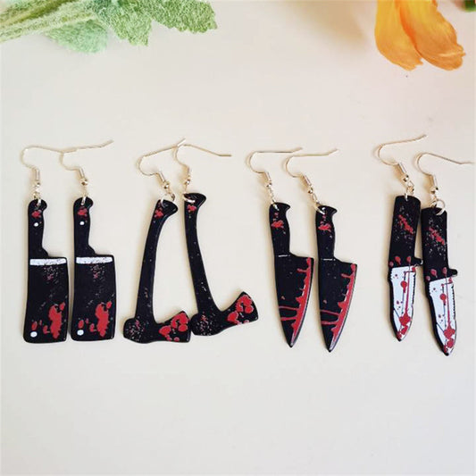 Bloodstained Horror Earrings