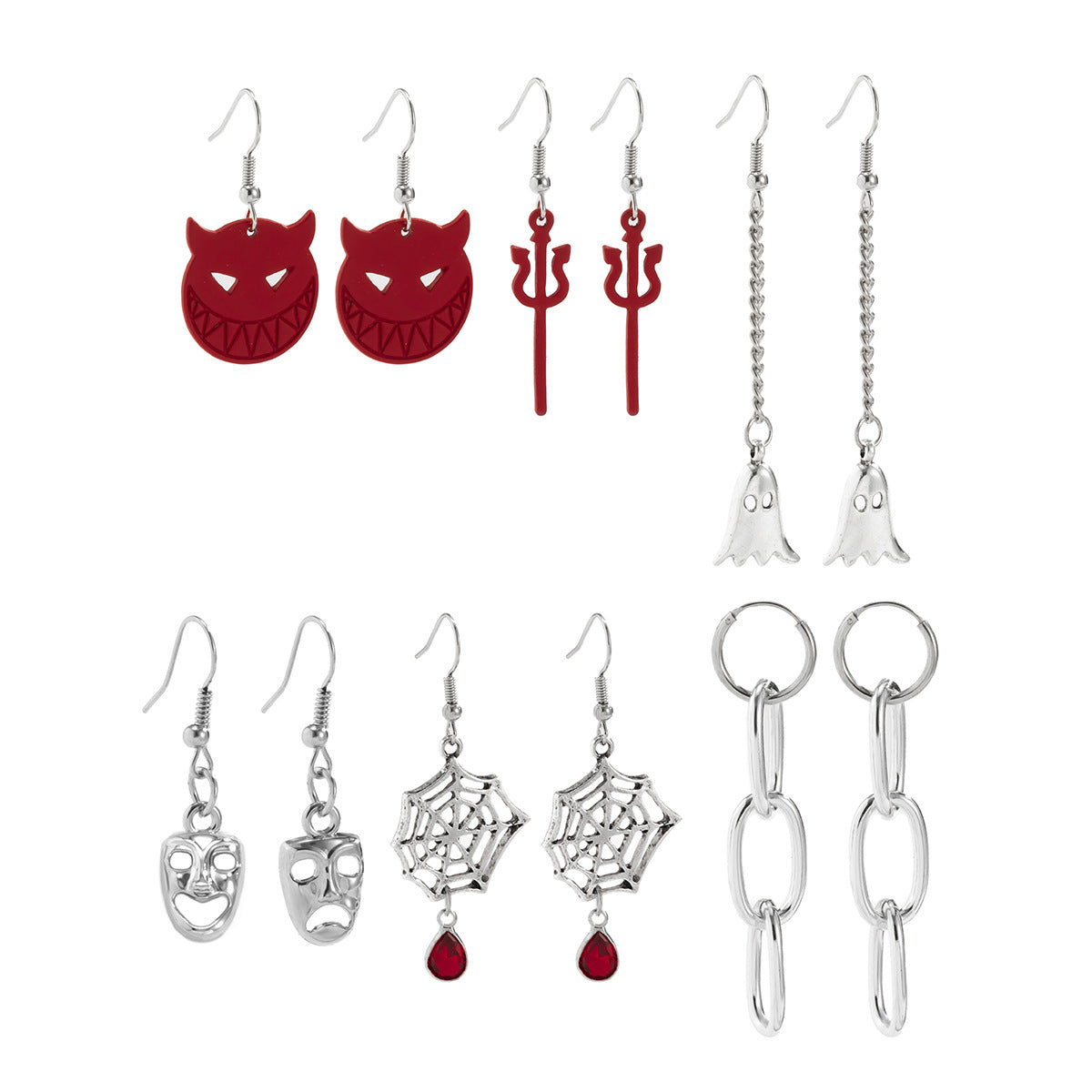 Deadly Set Earrings