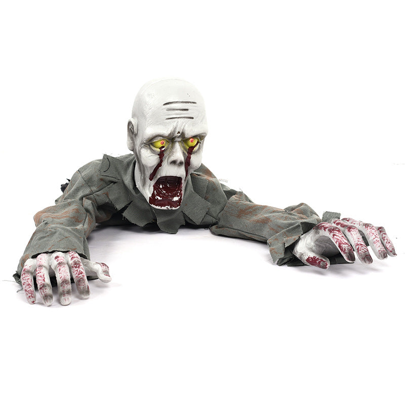 Zombie crawler prop decoration