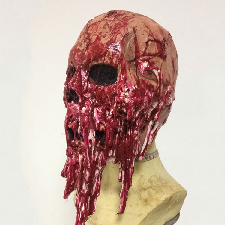 Bloody Head Latex Mask