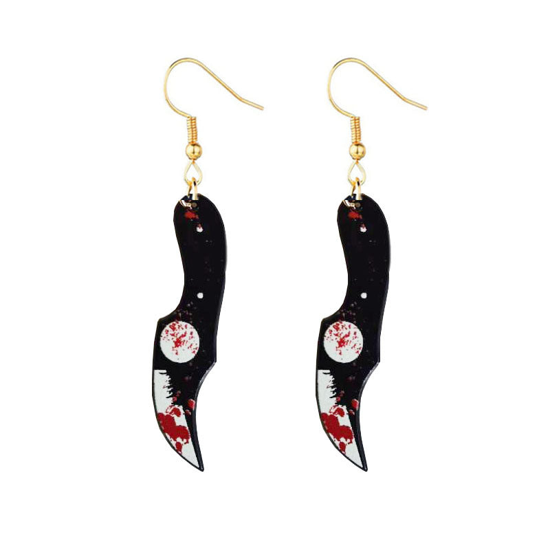 Bloodstained Horror Earrings