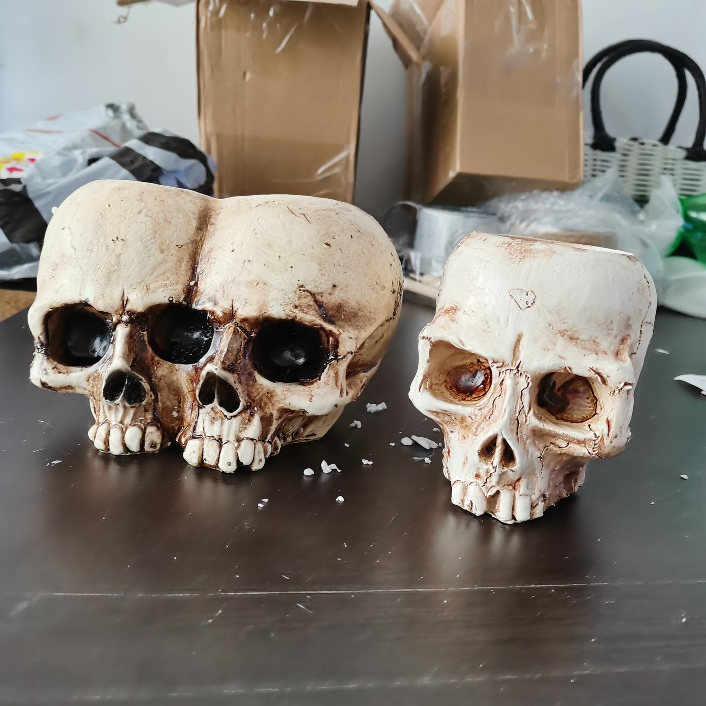 Skull Resin Planter