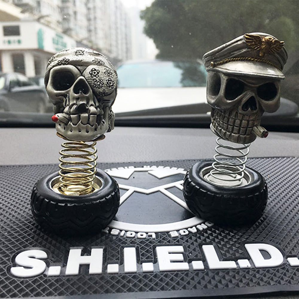 Car Skull Decor