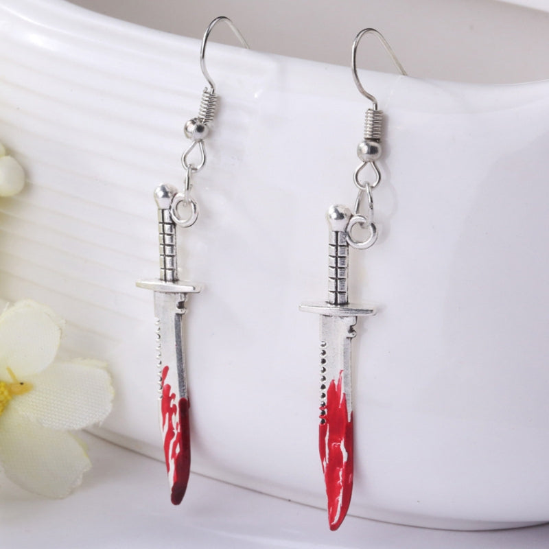 Bloodstained Earrings