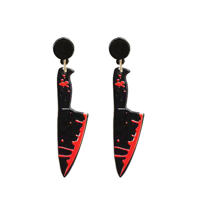 Bloodstained Horror Earrings